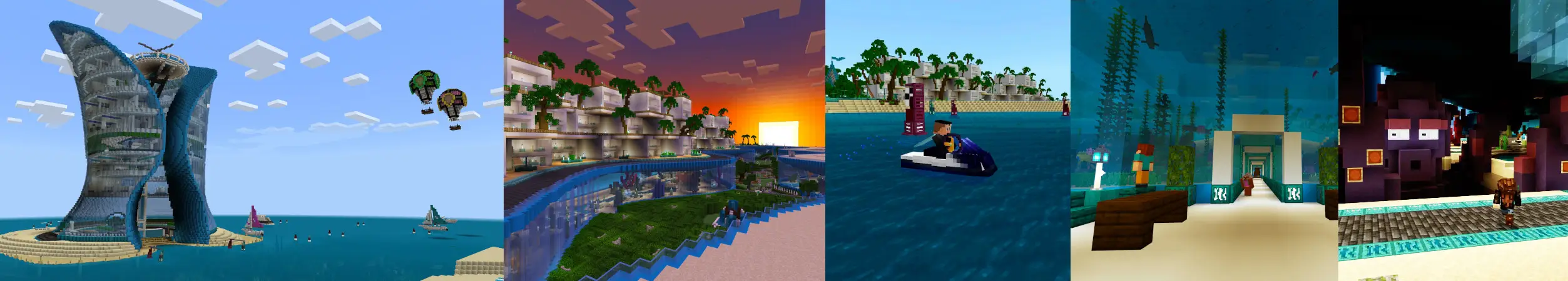 Тропический курорт panorama