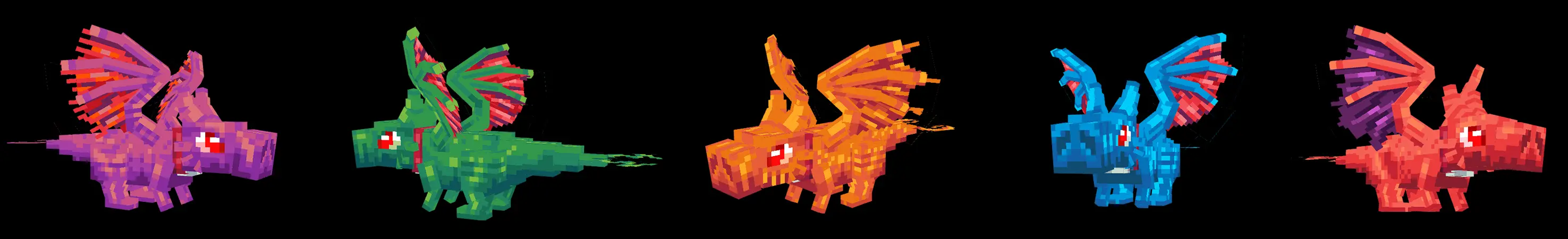 Маленькие дракончики panorama