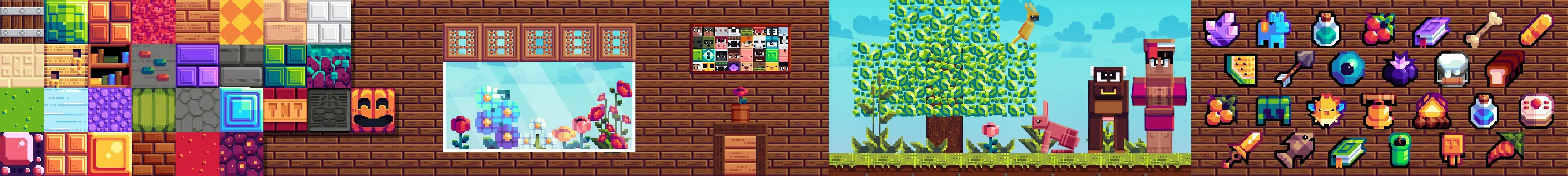 Пиксели panorama