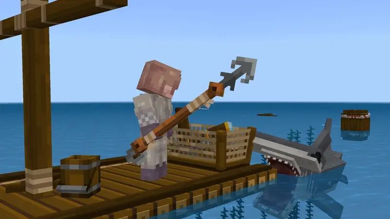 Скриншот Дополнение «Выживание на плоту» №1