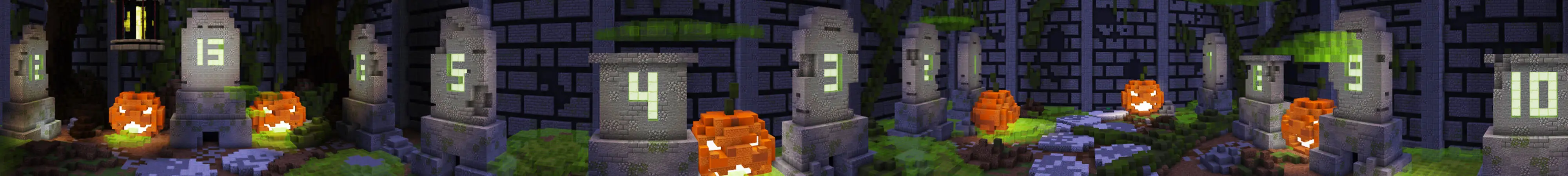 Хэллоуинский сбрасыватель panorama