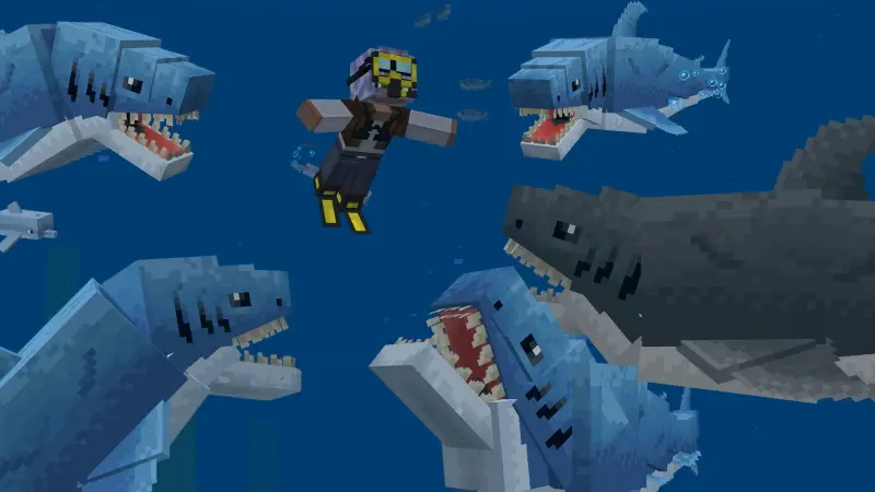 Скриншот UHC: выживание на плоту №2