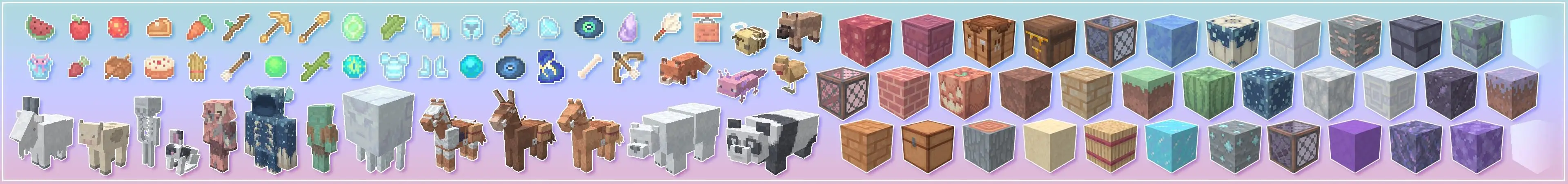 Безмятежность: пастельный рай panorama