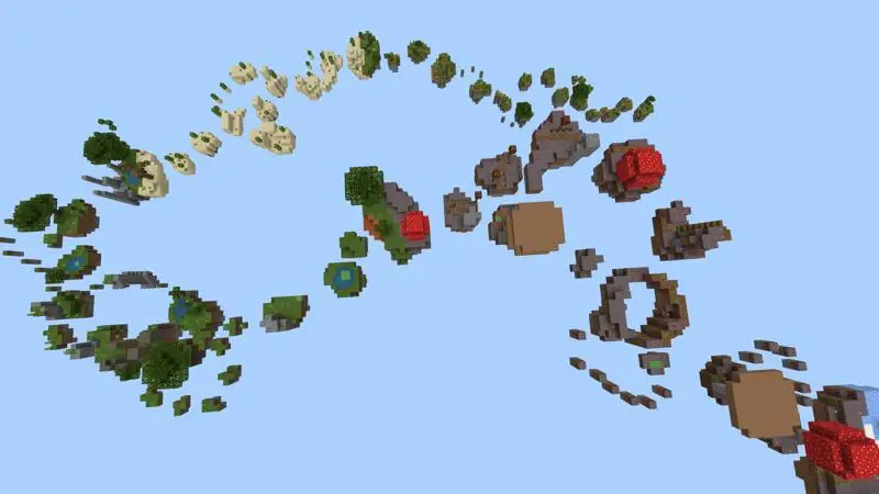 Скриншот Небесные острова паркура №5