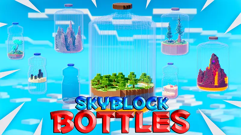 Skyblock: бутылки