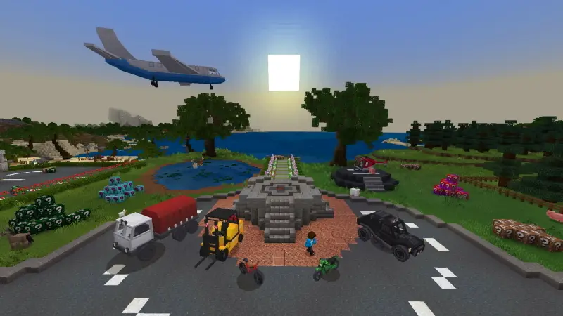 Скриншот Блоки удачи: нубы против профи №1