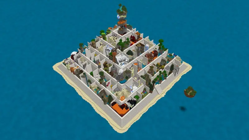 Скриншот Паркурная пирамида №1