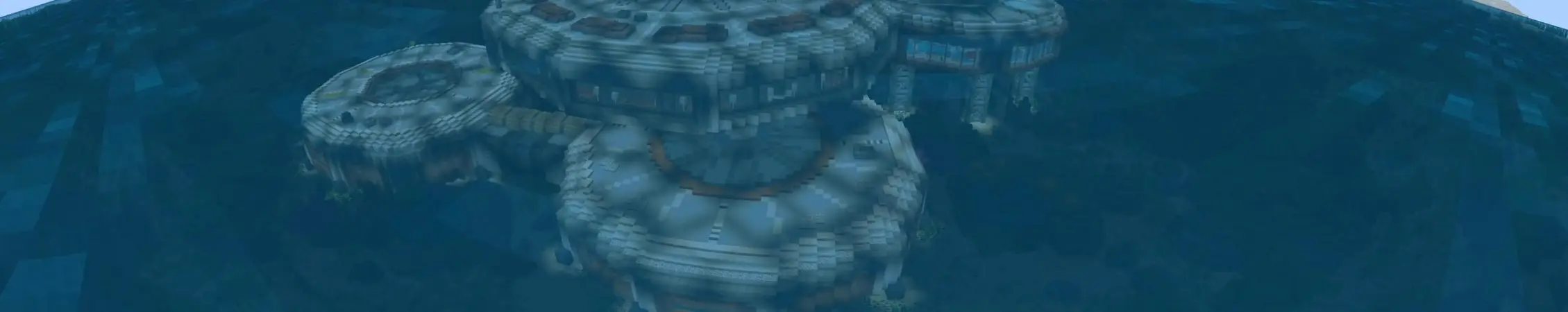 Подводный особняк panorama