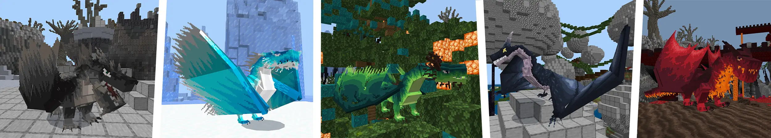 Эпические драконы panorama