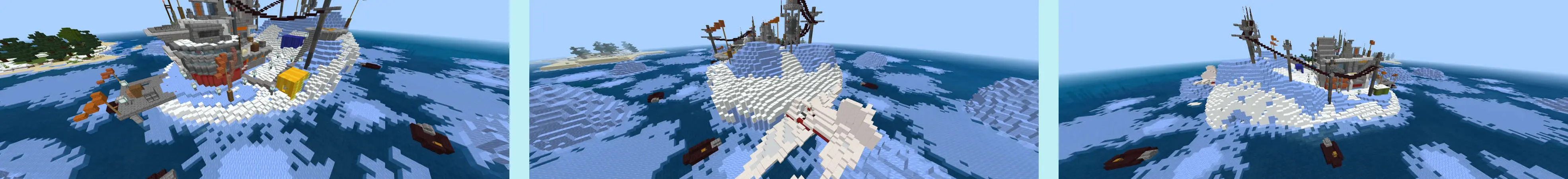 Секретная база на айсберге panorama