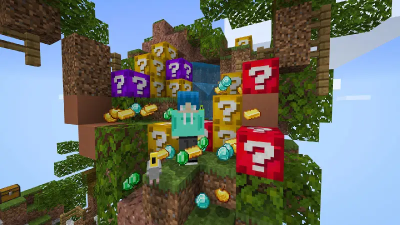 Скриншот SKYBLOCK НА УДАЧУ №3