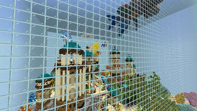 Скриншот Skyblock: гигантский аквариум №3