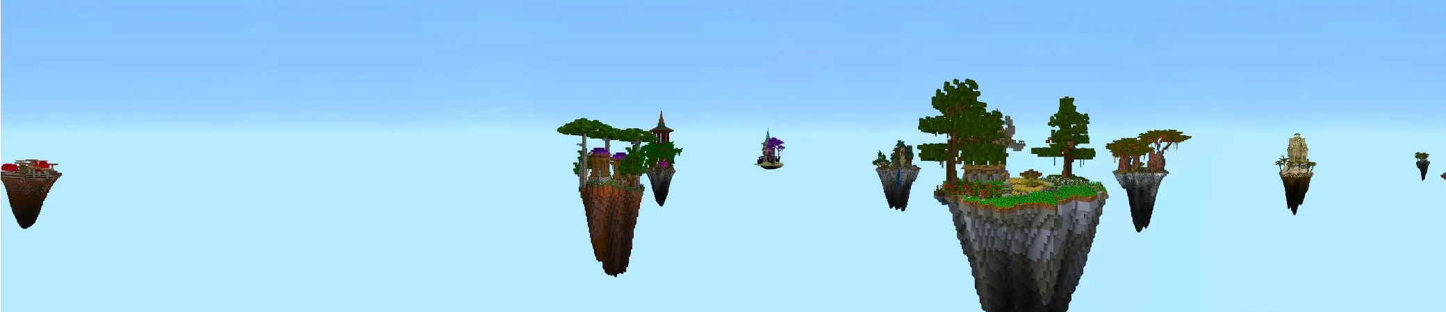 Абсолютный Skyblock panorama