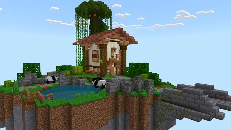 Скриншот Средневековый Skyblock №2