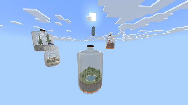 Скриншот Skyblock: бутылки №3