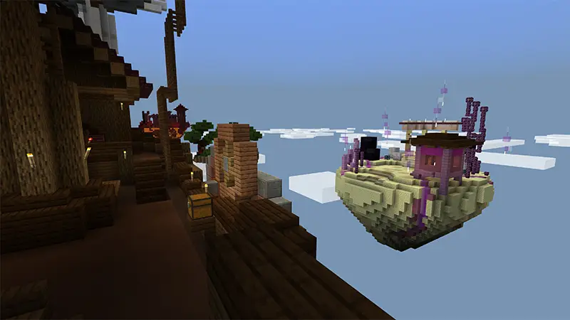 Скриншот Стимпанковский Skyblock №4
