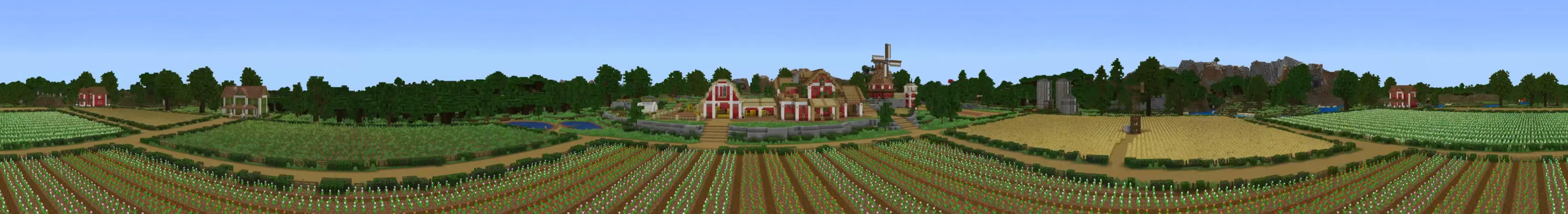 Фермерская жизнь panorama