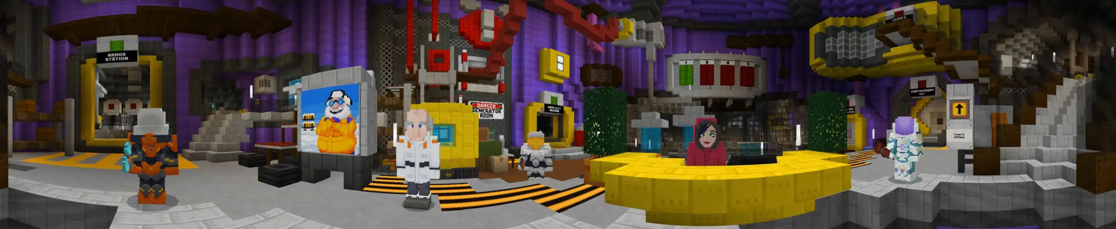 Монстры изо льда panorama