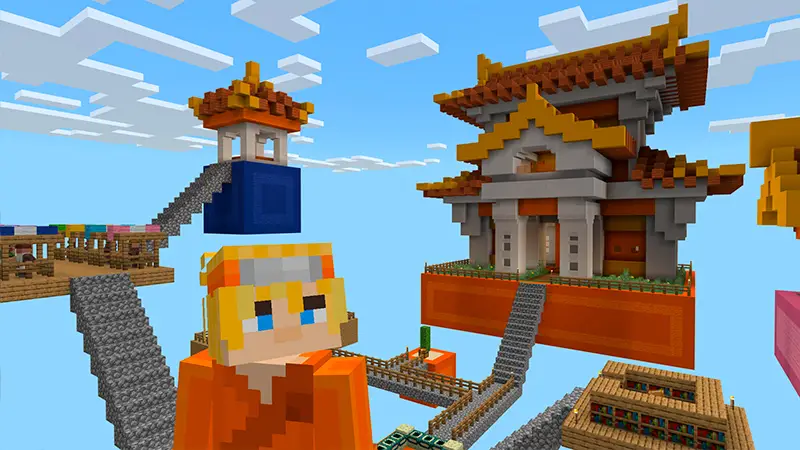 Скриншот Ниндзя в Skyblock №1