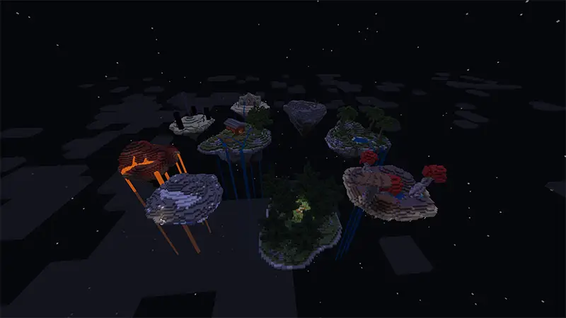 Скриншот Skyblock: блоки и биомы №5