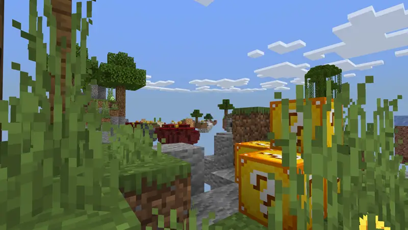 Скриншот SKYBLOCK УДАЧИ: БЕСКОНЕЧНОСТЬ! №4