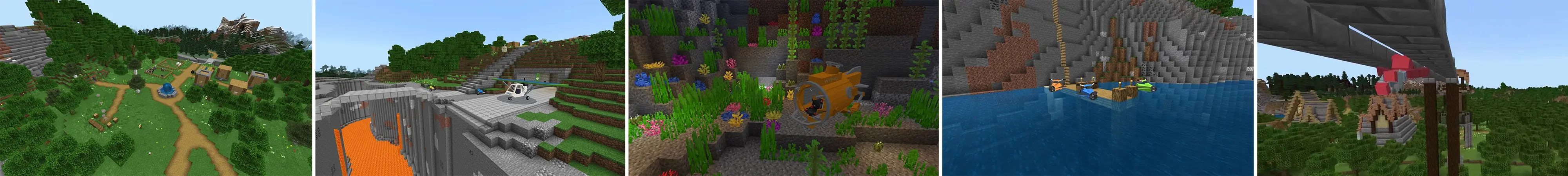 Мобы-скелеты panorama