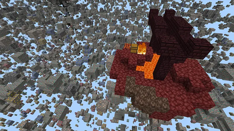 Скриншот Рентген Skyblock №4