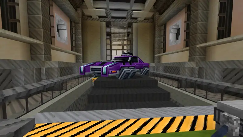 Скриншот Футуристическая неоновая база №1