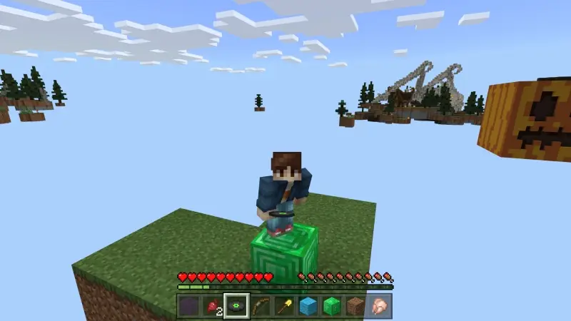 Скриншот Один блок: Хэллоуин №1