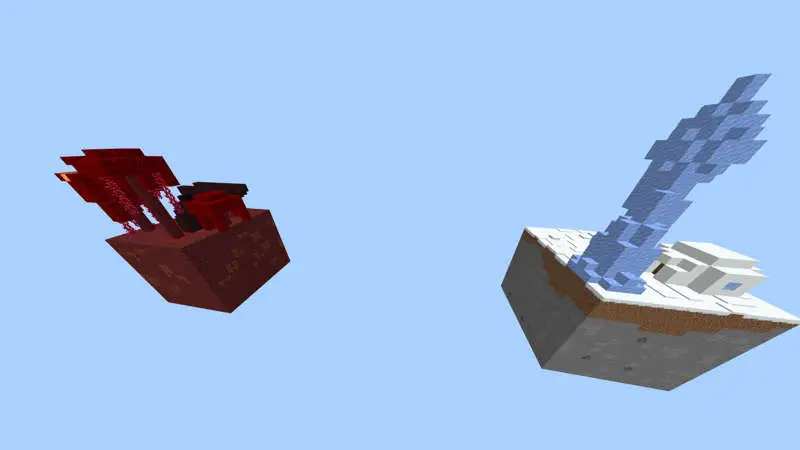 Скриншот Skyblock: один фрагмент №2