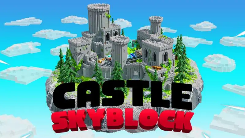 Замок Skyblock