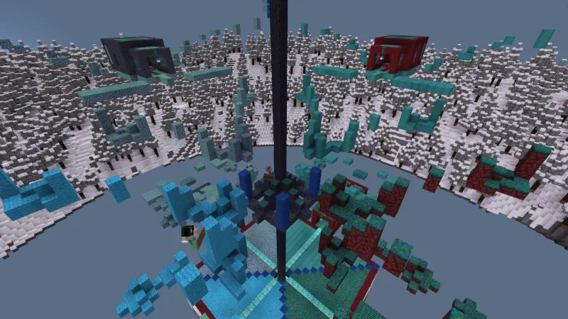 Скриншот Паркурные войны: зимнее издание №4