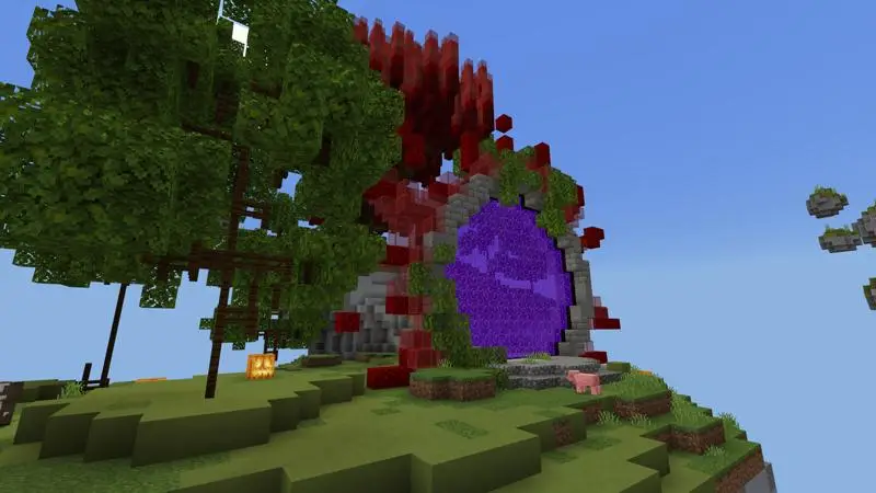 Скриншот Особняк для лени в Skyblock №3