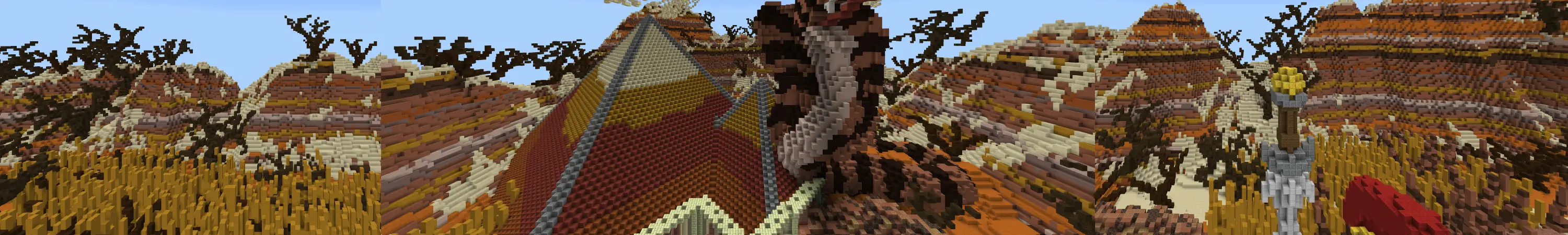 Удивительные биомы: паркур panorama