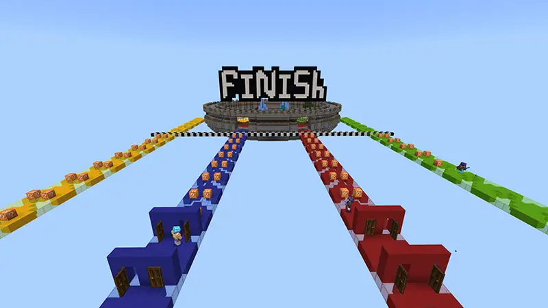 Скриншот Гонка блоков удачи №4