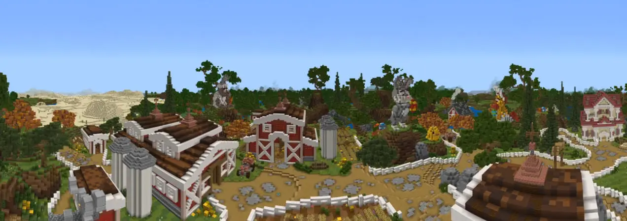 Пасхальные яйца удачи panorama