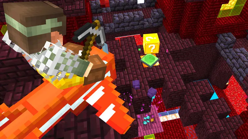 Скриншот Безумные Кроватные войны с блоками удачи №2