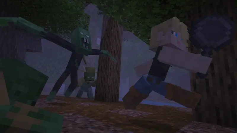 Скриншот Дополнение ZOMBIES REALISM №4