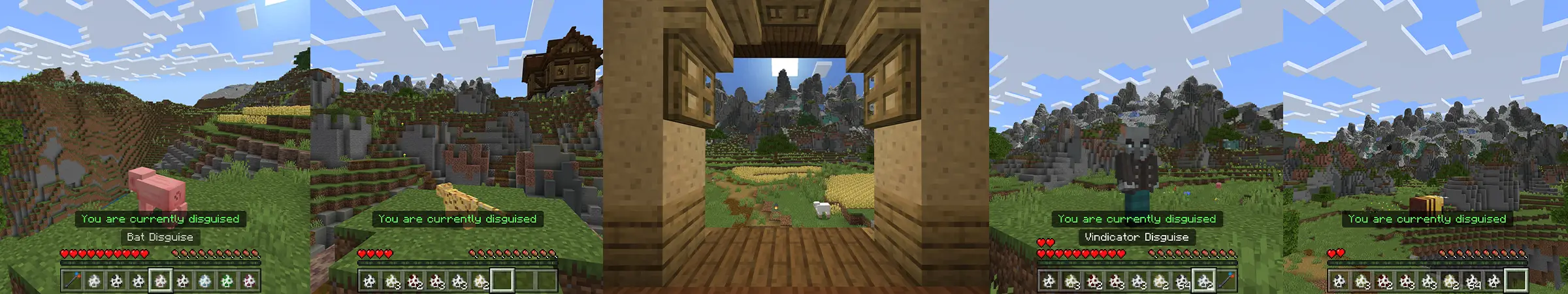 ПРЕВРАЩЕНИЕ В МОБОВ! panorama