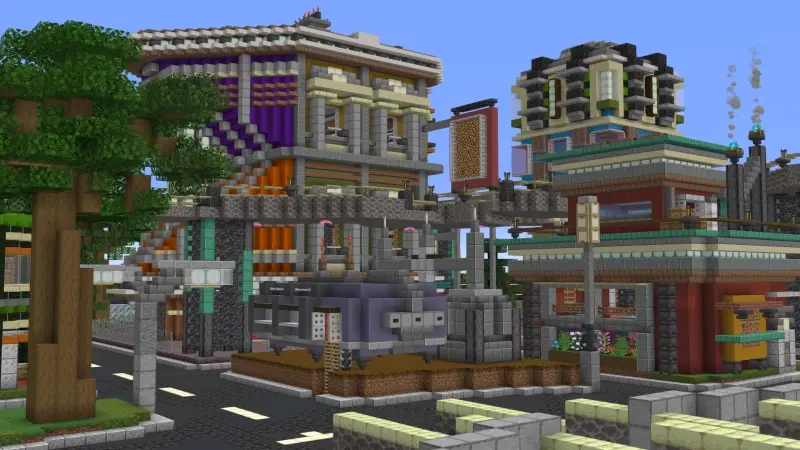 Скриншот Киберпанковский центр сообщества №8