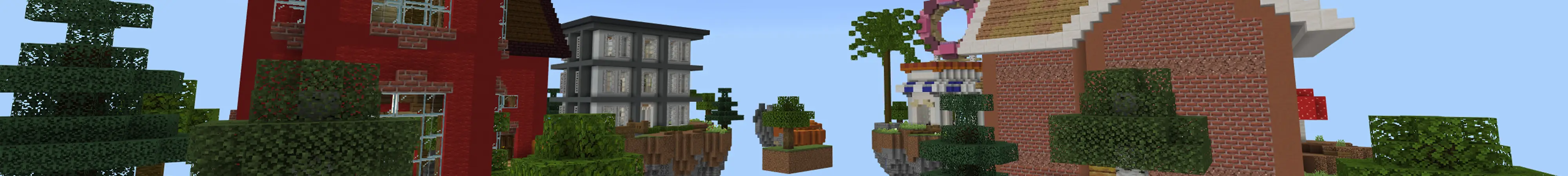 Skyblock: город panorama