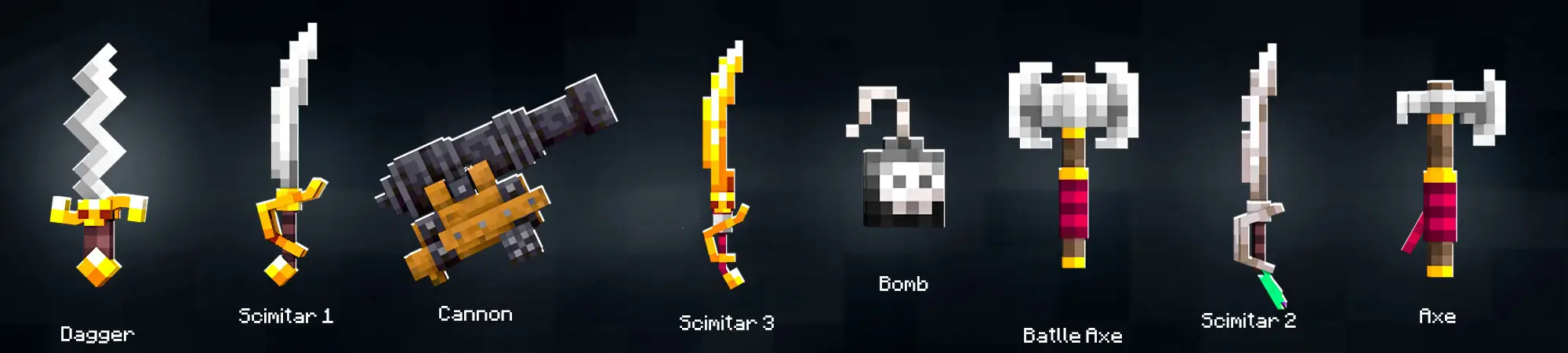 Пиратское оружие panorama