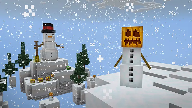 Скриншот Skyblock со счастливыми подарками №2