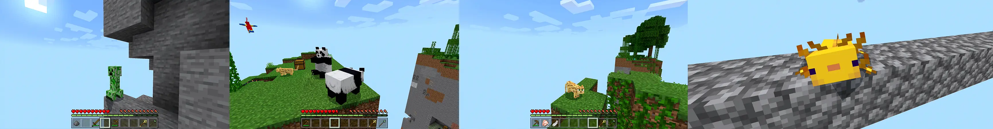 Мобы в Skyblock! panorama