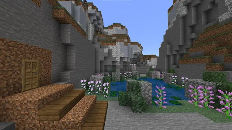 Скриншот Идеальная база у горного склона №1