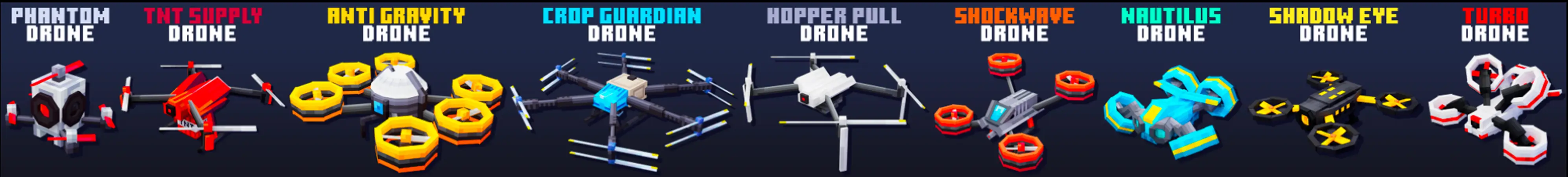 Набор «Дроны» panorama