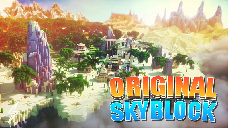Оригинальная игра Skyblock