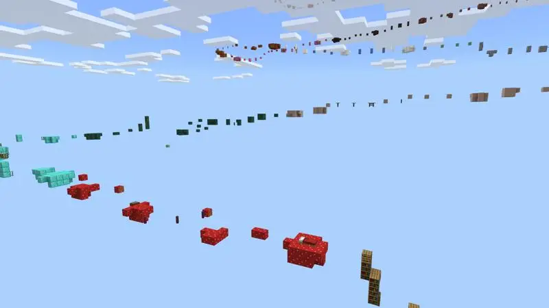 Скриншот ПАРКУР В НЕБЕСАХ №3