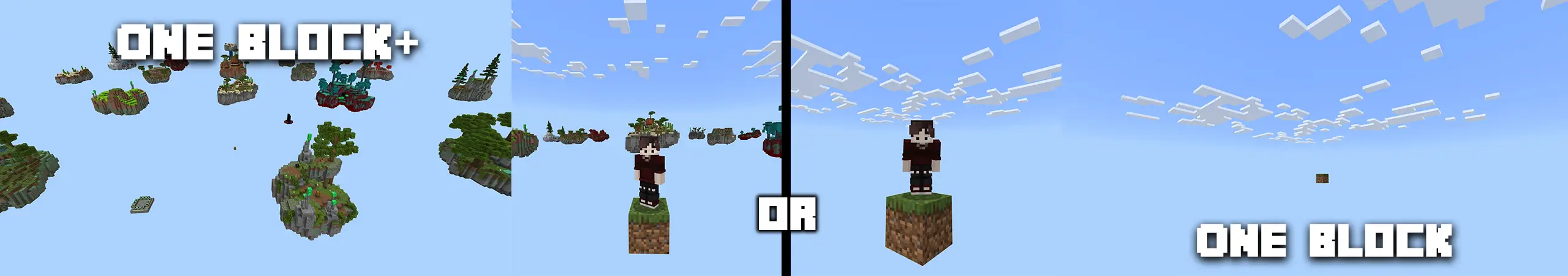 Один блок + (или один блок) panorama