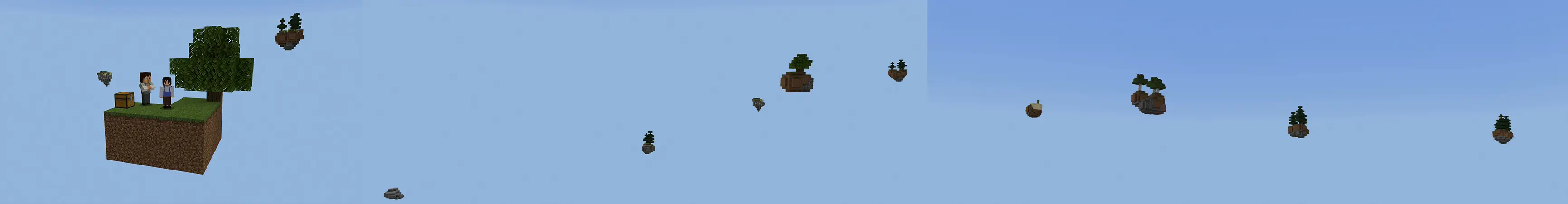 Skyblock. panorama